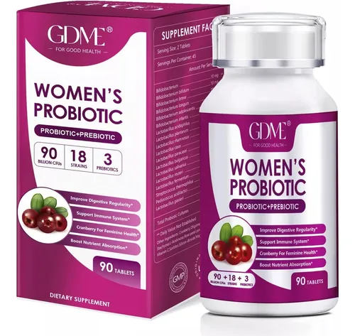Probióticos Para Mujeres, 90 Tabletas, 90 Billones Eeuu