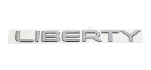 Emblema Jeep Palabra, Liberty En Relieve Original Mopar