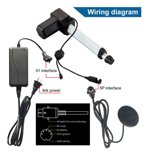 Controlador De Interruptor De Silla Reclinable Eléctrico Man