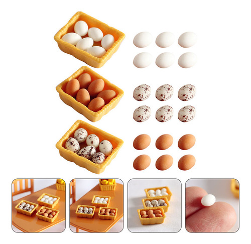 Decoración A Mano Con Huevos De Casa De Muñecas