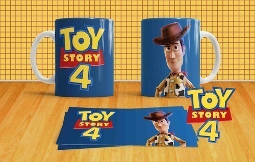 Kit Plantillas Tazas Toy Story 4 Sublimación M2