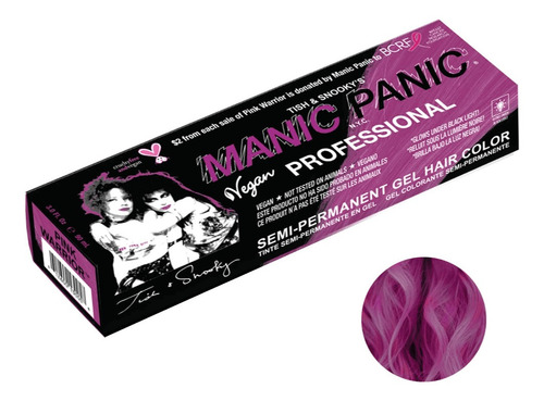 Pink Warrior Tinte Profesional Manic Panic 3oz Arctic Fox