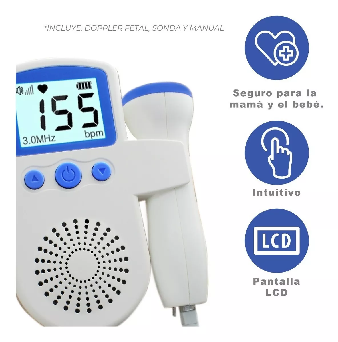 Primera imagen para búsqueda de fetal doppler