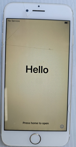  iPhone 7 32 Gb Oro A1780, Pantalla Rayada. Funciona Bien. 