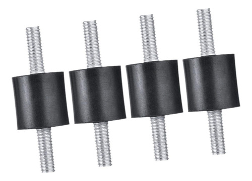 // 4 Piezas De Soportes Aisladores Antivibración De M6