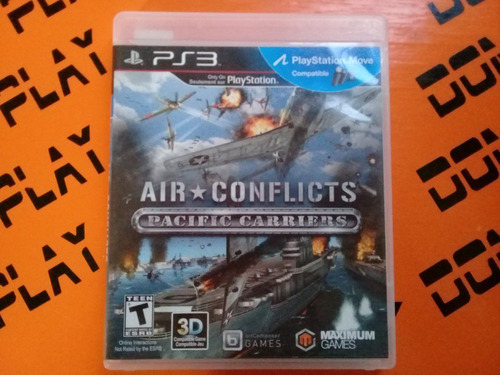 Air Conflicts: Pacific Carriers Ps3 Físico Envíos Dom Play