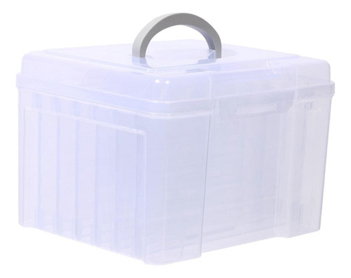 Caja Organizadora De Fotos Con Divisores, Organizador De.