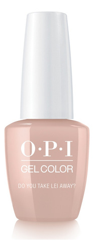 Opi Esmalte Gel Color Do You Take Lei Away? (hawaii) Color Café