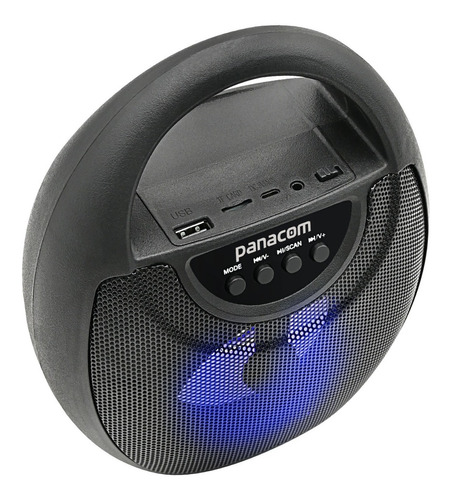 Parlante Portatil Panacom Sp3030 Luces Led Bluetooth Radio 