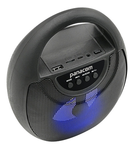 Parlante Portatil Panacom Sp3030 Luces Led Bluetooth Radio