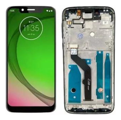 Modulo Display Touch Para Motorola G7 Play Oled Con Marco