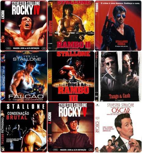 Dvd Filme Colecao Sylvester Stallone 42 Filmes Dubla Mercado Livre