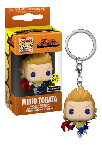 Funko Llavero My Hero Academia Mirio Togata Anime Pop