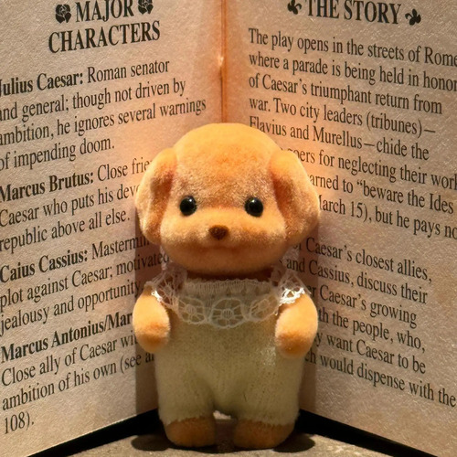 Muñeca Con Extremidades Móviles,muñeca Caniche De Sylvanians