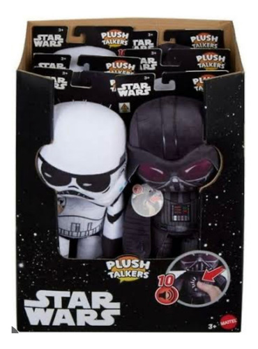 Peluche Muñeco Stormtrooper De Star Wars Mattel Con Frases Blanco