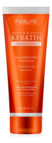 Fidelite Shampoo Keratina Reestructurante Anti Frizz 230 Ml