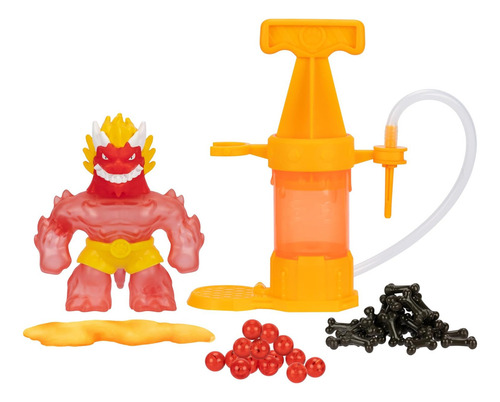 Goo Jit Zu Hero Creator Blazagon Deluxe 3 Rellenos Bandai