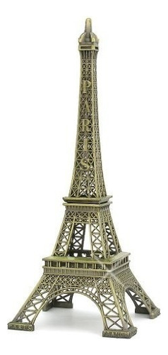 Torre Eiffel Paris 13 Cm Metal Decoración Adorno