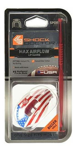 Shock Doctor Max 2.0 Flujo De Aire Guardia Lip / Protector D