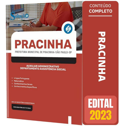 Apostila Pracinha Sp 2023 - Departamento Assistência Social