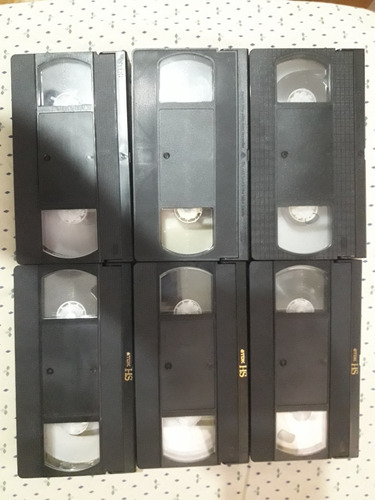 Cassette Cintas Vhs Video Peliculas Virgen Sony Tdk Teltron (Usado)