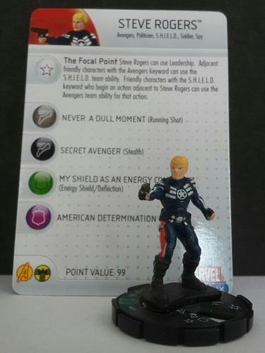 Steve Rogers - Heroclix - Marvel - Los Germanes