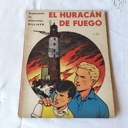 El Huracan De Fuego Suplemento Historietas Billiken J Martin