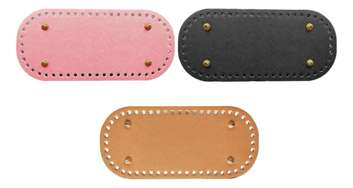 Bolsas De Hombro De Ganchillo Diy Negro Marrón Rosa