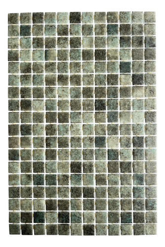 Mosaico Veneciano Okoze 629-25 Piscina Spa Fuente 2.03m² Verde Musgo