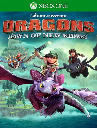 Dreamworks Dragons Dawn Riders Xbox -  Original (25 Díg)