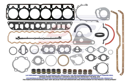 Juego Juntas Jeep Cherokee Laredo 4.0 6l 12v 4wd 1987-1988