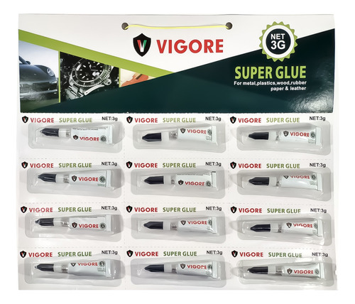 Pegamento Universal Gotita Super Glue 3g Por Unidad  Kubo