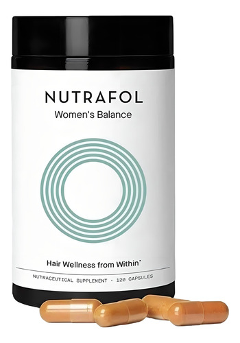Nutrafol Women Balance Vitamina Cabelo Mulheres- 120 Cáps