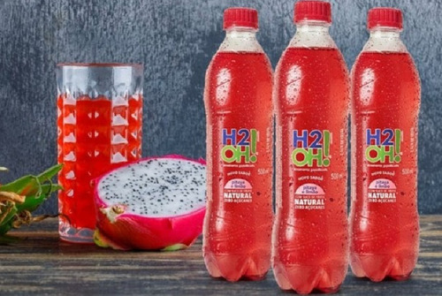 Pack 6un Bebida Refrescante H2oh! Pitaya E Limão Zero Açúcar