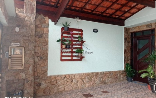 Imagem 4 de 15 de Linda Casa 2 Dormitórios 1 Suite Jardim Real Na Praia Grande