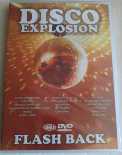 Dvd Disco Explosion Flashback Discoteque Kc,tavares,leo Saye