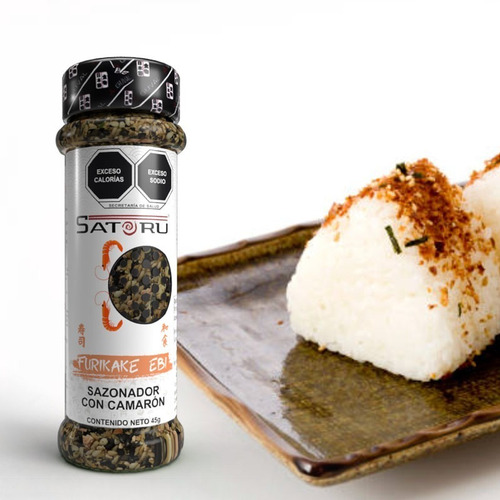 Imagen 6 de 9 de Furikake, Condimento Japonés De Camarón 45g