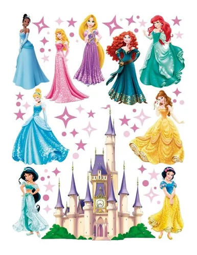 🥇 Vinilos adhesivos infantiles princesas disney 🥇