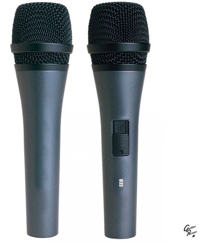 Microfono Profesional Dinamico 835 + Funda Cable Pie Pipeta
