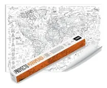 Comprar Atlantis Mapas - Proyecto Mapamundi: Contiene Un Mapa Del Mundo Para Colorear De 70 X 100 Cm \u002F +, De Juan Minujin. Editorial Atlantis, Tapa Blanda, Edición 1 En Español