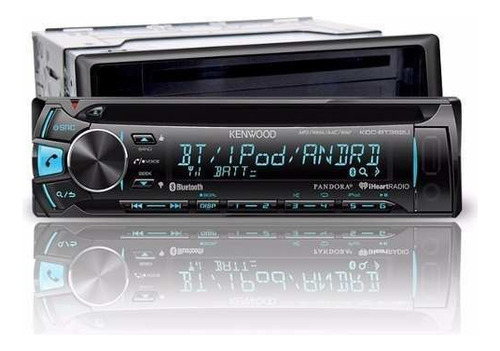 Som automotivo Kenwood KDC-BT362U com USB e bluetooth