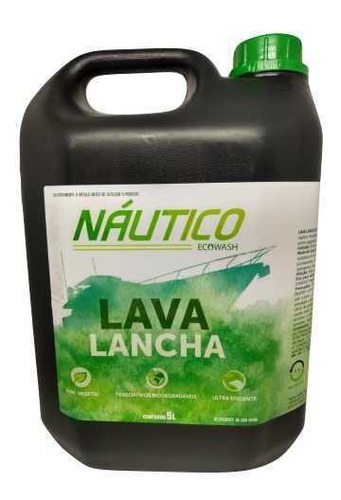 Lava Lancha Ecowash Náutico 5l