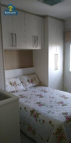 Apartamento Com 3 Dormitórios À Venda, 93 M² Por R$ 630.000,00 - Vila Bastos - Santo André/sp - Ap7367