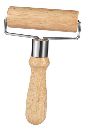 4 Paquete De 2-6 Rodillos De Madera Antiadherentes En Medio