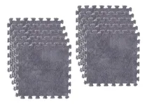 Comprar 10x Alfombras De Cuadrados Entrelazados, Alfombras De Felpa