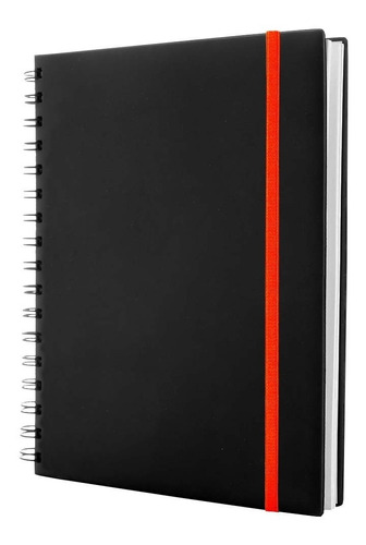 Cuaderno Wind Anillado Con Elástico Colores - Caissa