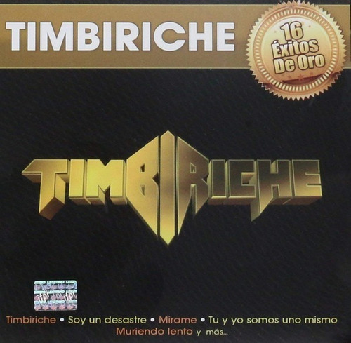 Timbiriche- 16 Éxitos De Oro- Cd Disco- Nuevo