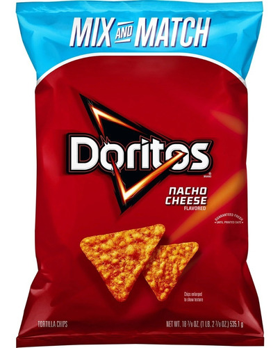 Doritos Nacho Cheese Mix And Match 520.9g Importados