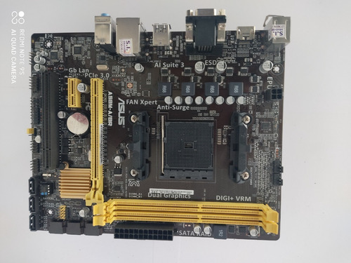 Placa Mãe Amd Asus Modelo A58m-a/br - Usada - Sem Espelho