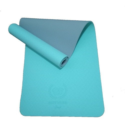 Yoga Mat Ecofriendly-tpe, Colchoneta Bicolor 6mm